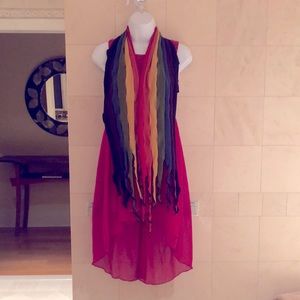 Gorgeous Rainbow Scarf!
